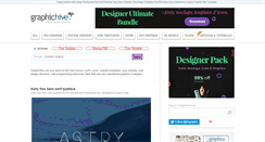 Desktop Screenshot of graphichive.net